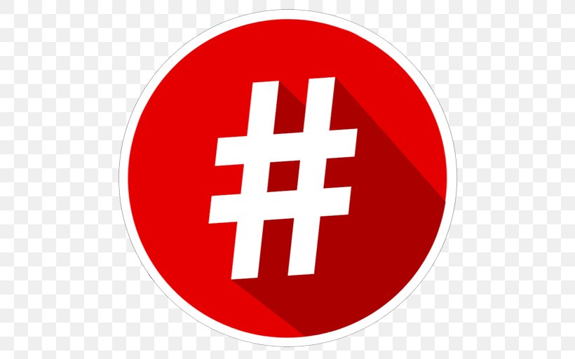 Hashtag Social Media Symbol, PNG, 512x512px, Hashtag, Area, Brand ...