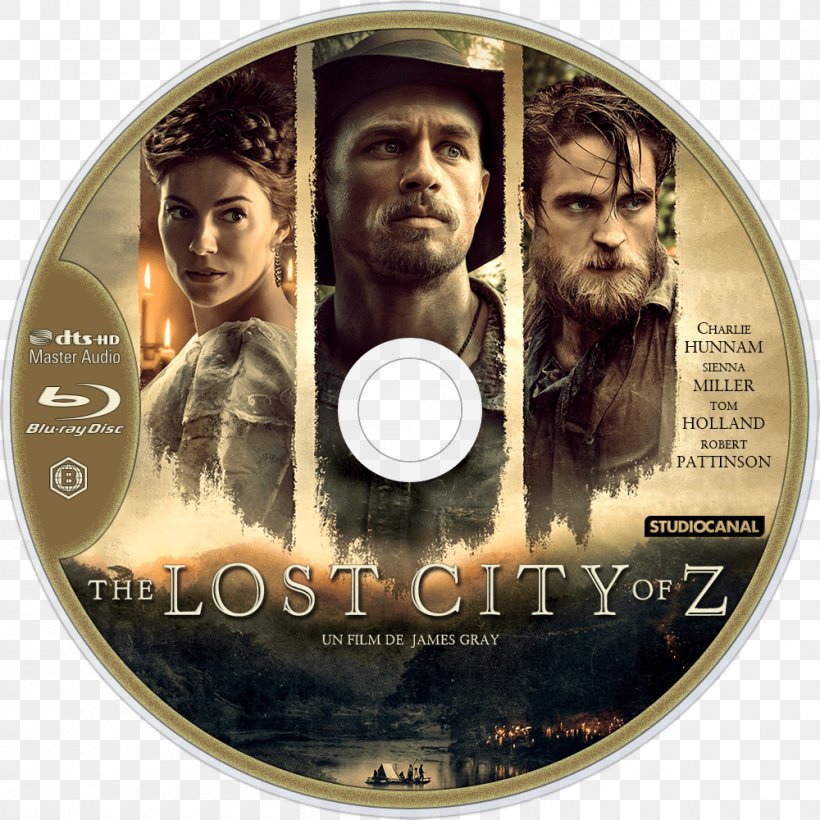 James Gray Percy Fawcett The Lost City Of Z Film Subtitle, PNG, 1000x1000px, James Gray, Adventure Film, Charlie Hunnam, Dvd, Film Download Free