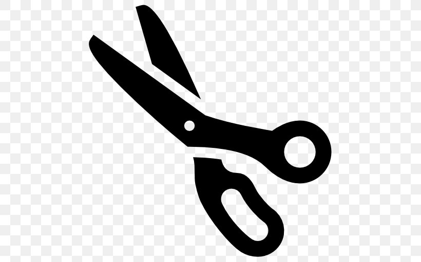 Scissors Download Tailor Clip Art, PNG, 512x512px, Scissors, Black And White, Cold Weapon, Cutting, Cutting Hair Download Free