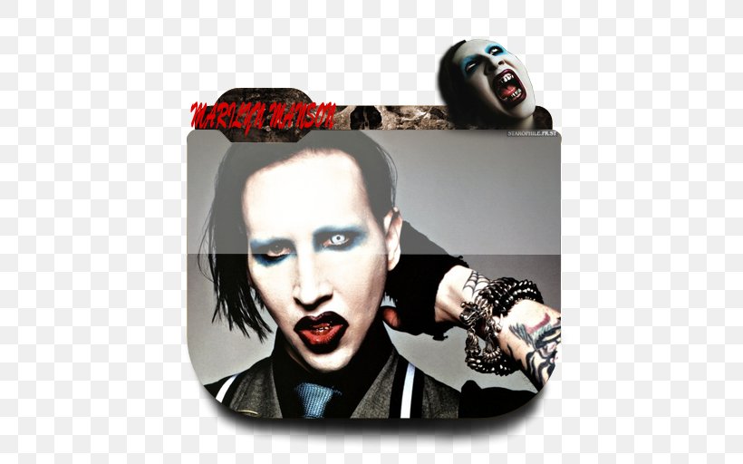 Marilyn Manson Musician Androgyny Concert, PNG, 512x512px, Watercolor, Cartoon, Flower, Frame, Heart Download Free