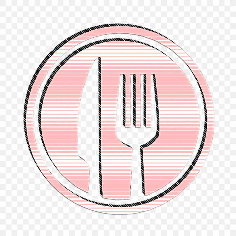 Interface Icon Kitchen Icon Fork And Knife Cutlery Circle Interface Symbol For Restaurant Icon, PNG, 1284x1284px, Interface Icon, Fork Icon, Geometry, Kitchen Icon, Line Download Free