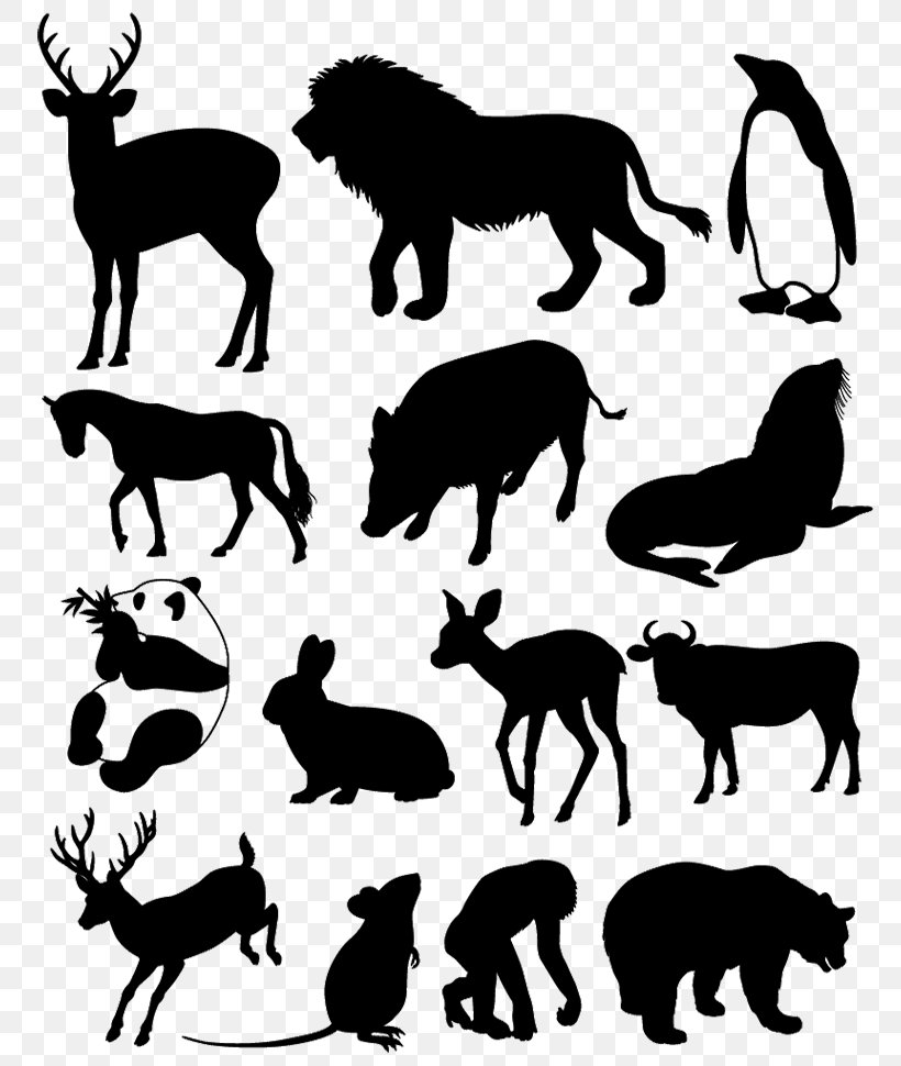 Silhouette Drawing Photography Clip Art, PNG, 770x970px, Silhouette, Animal, Art, Black And White, Carnivoran Download Free