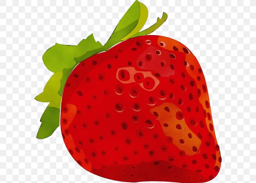 Strawberry, PNG, 600x586px, Watercolor, Accessory Fruit, Berry, Food, Fruit Download Free