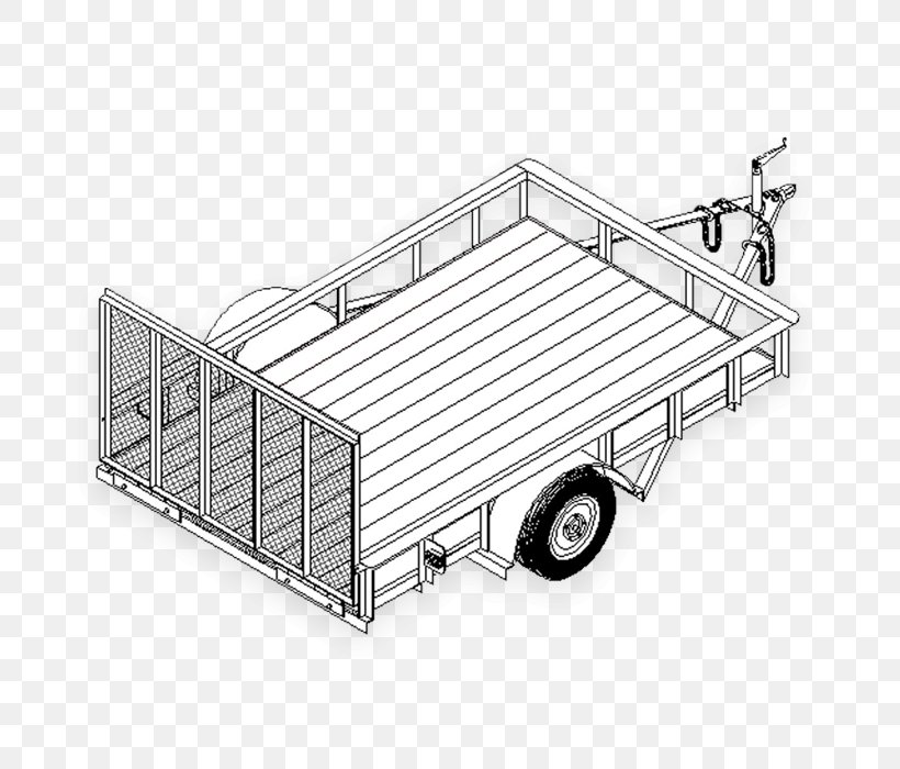 Utility Trailer Manufacturing Company Flatbed Truck Blueprint, PNG, 700x700px, Trailer, Blueprint, Car Carrier Trailer, Dolly, Dump Truck Download Free