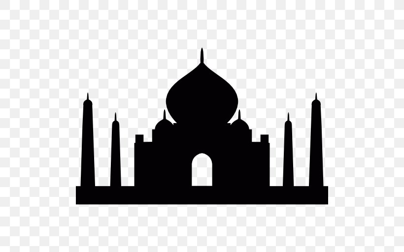 Black Taj Mahal Monument Mausoleum, PNG, 512x512px, Taj Mahal, Agra, Black And White, Black Taj Mahal, Brand Download Free