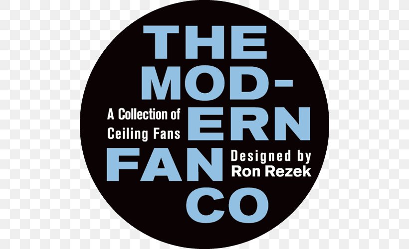 Logo The Modern Fan Company Ceiling, Ceiling Fan Company Logo
