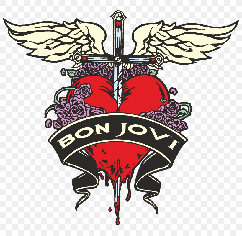 Bon Jovi Logos Rock And Roll Hall Of Fame, PNG, 800x800px, Watercolor, Cartoon, Flower, Frame, Heart Download Free