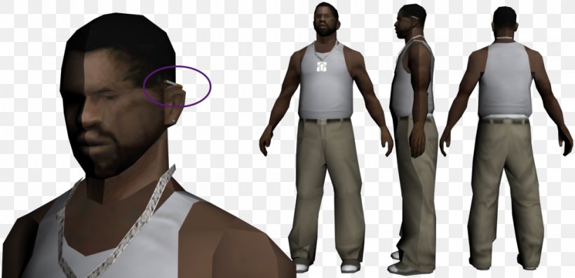 Grand Theft Auto: San Andreas San Andreas Multiplayer Mod Carl Johnson PlayStation 3, PNG, 990x480px, Grand Theft Auto San Andreas, Carl Johnson, Character, Fashion Design, Gentleman Download Free
