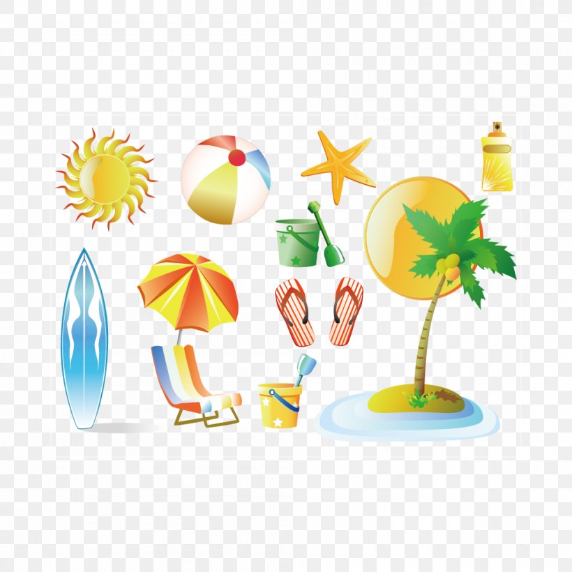 Summer Clip Art, PNG, 1000x1000px, Summer, Computer Graphics, Graphic Arts, Illustrator, Summer Vacation Download Free