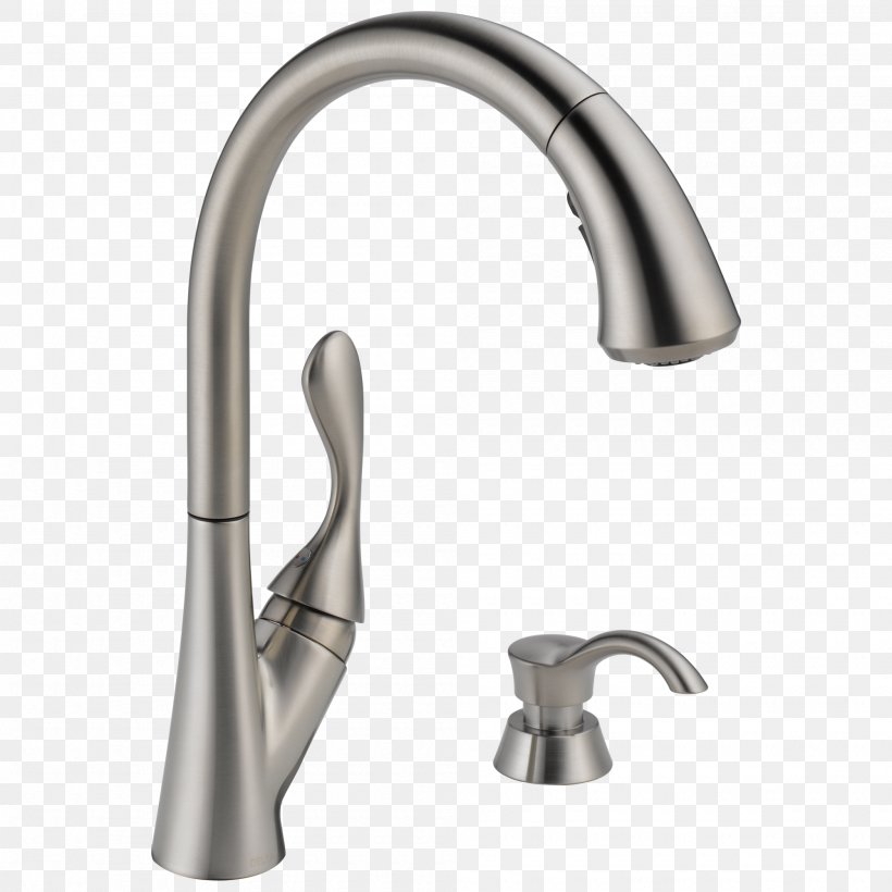 Tap Stainless Steel Moen Plumbing Fixtures Sink, PNG, 2000x2000px, Tap, Bathtub Accessory, Bathtub Spout, Hansgrohe, Hardware Download Free