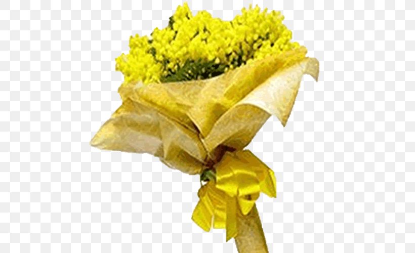 Acacia Dealbata Cut Flowers Rose International Women's Day, PNG, 500x500px, Acacia Dealbata, Acacia, Common Sunflower, Cut Flowers, Floral Design Download Free