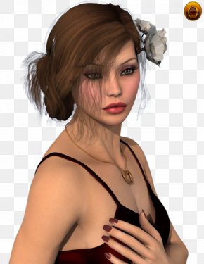 Painting - Painting Brown Hair Hair Coloring Clip Art PNG