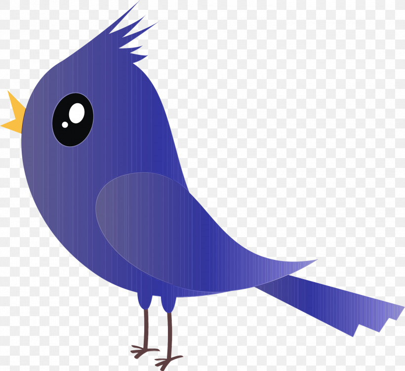 Bird Beak Cartoon Violet Songbird, PNG, 3000x2750px, Cartoon Bird, Beak, Bird, Cartoon, Cute Bird Download Free