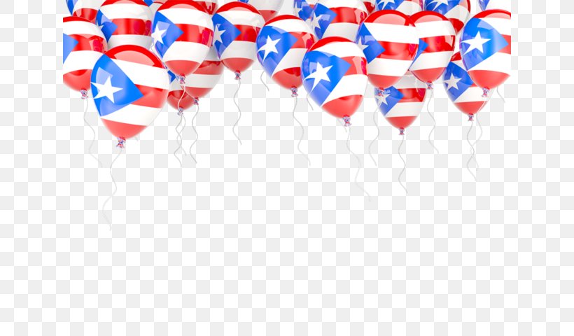 Flag Of Puerto Rico Flag Of Cuba Clip Art, PNG, 640x480px, Puerto Rico, Balloon, Blue, Flag, Flag Of Cuba Download Free