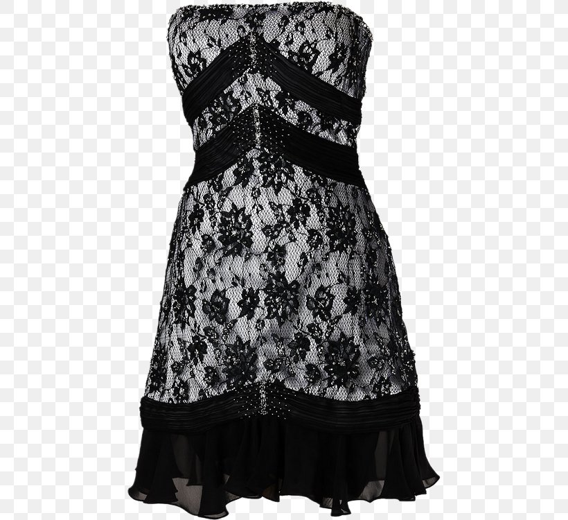 Little Black Dress Clothing Lace Textile, PNG, 452x750px, Little Black Dress, Ball Gown, Black, Black And White, Clothing Download Free