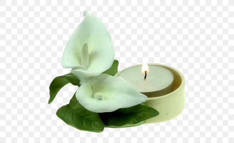 Candle Arum-lily Flower Clip Art, PNG, 500x500px, Candle, Arum Lilies, Arumlily, Beeswax, Christmas Download Free