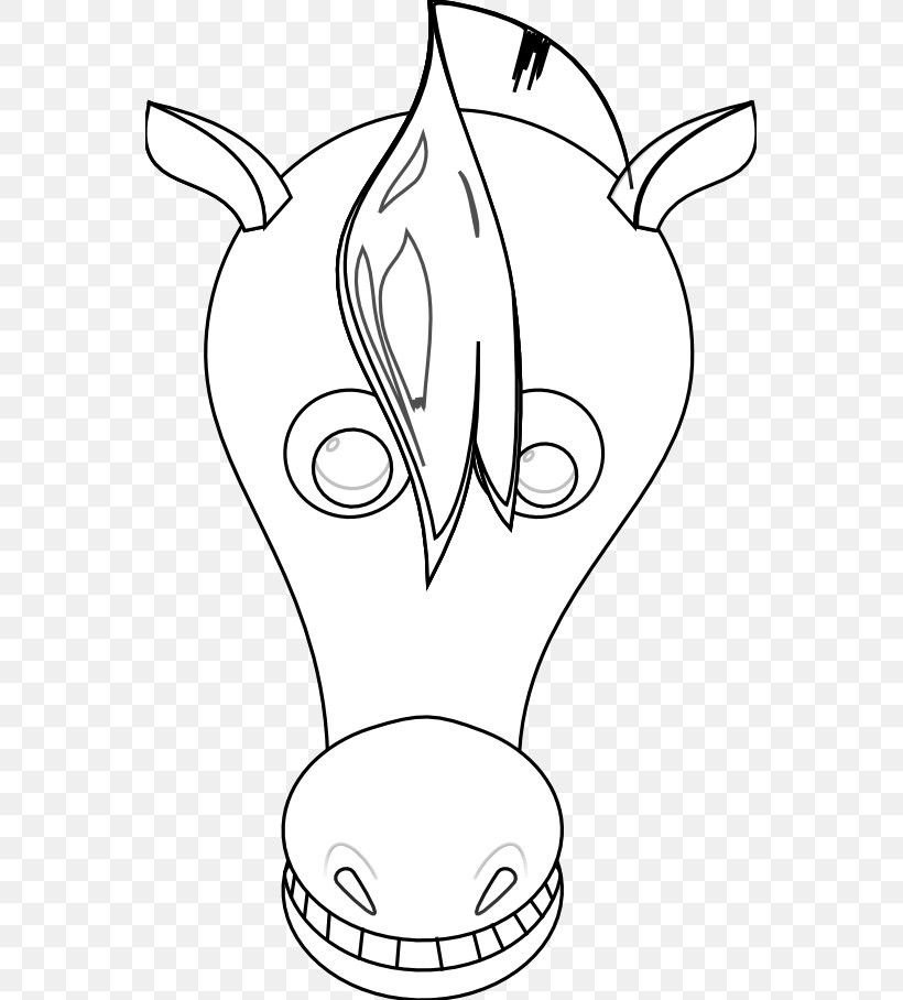 Horse Coloring Book Line Art Drawing, PNG, 555x908px, Horse, Artwork, Black, Black And White, Book Download Free