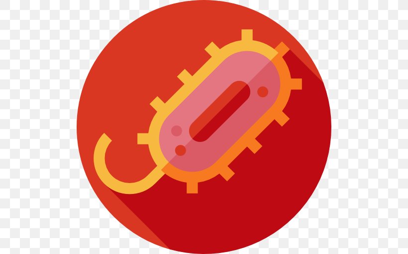 Bacteria, PNG, 512x512px, Bacteria, Biology, Germ Theory Of Disease, Logo, Orange Download Free