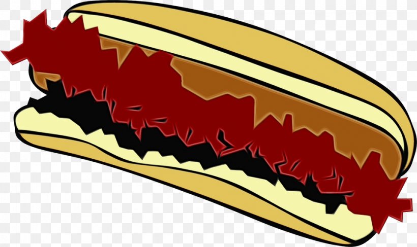 Hot Dog Mouth, PNG, 960x571px, Watercolor, Fast Food, Hot Dog, Jaw, Lip Download Free