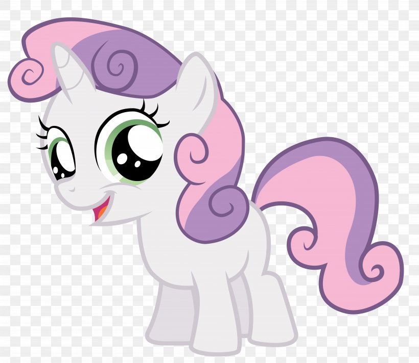 Rarity Sweetie Belle Rainbow Dash Pinkie Pie Pony, PNG, 8007x6956px, Watercolor, Cartoon, Flower, Frame, Heart Download Free