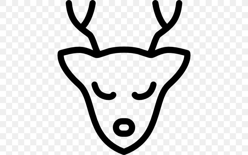 Reindeer Christmas, PNG, 512x512px, Watercolor, Cartoon, Flower, Frame, Heart Download Free
