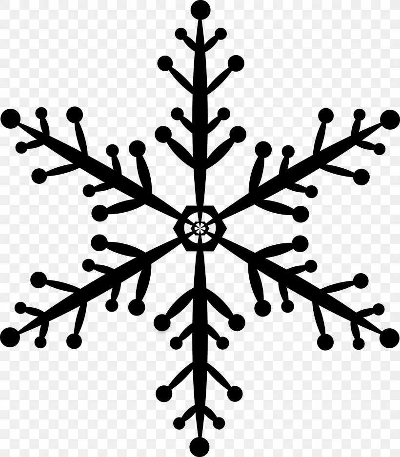 Snowflake Geometry Geometric Shape, PNG, 2151x2458px, Snowflake, Black And White, Branch, Crystal, Dendrite Download Free