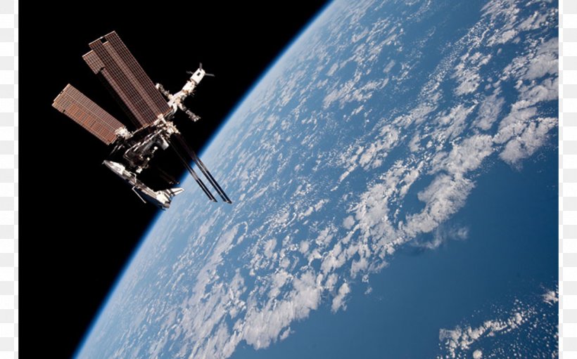 International Space Station Space Shuttle Program Outer Space Space Shuttle Endeavour, PNG, 1000x624px, International Space Station, Alpha Magnetic Spectrometer, Atmosphere, Docking And Berthing Of Spacecraft, Earth Download Free