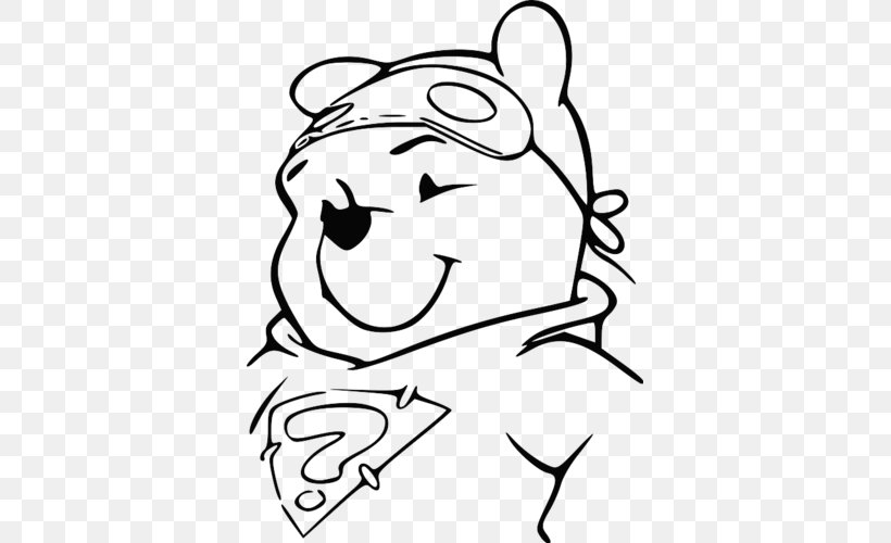 Winnie-the-Pooh Colouring Pages Coloring Book Tigger Piglet, PNG, 500x500px, Watercolor, Cartoon, Flower, Frame, Heart Download Free