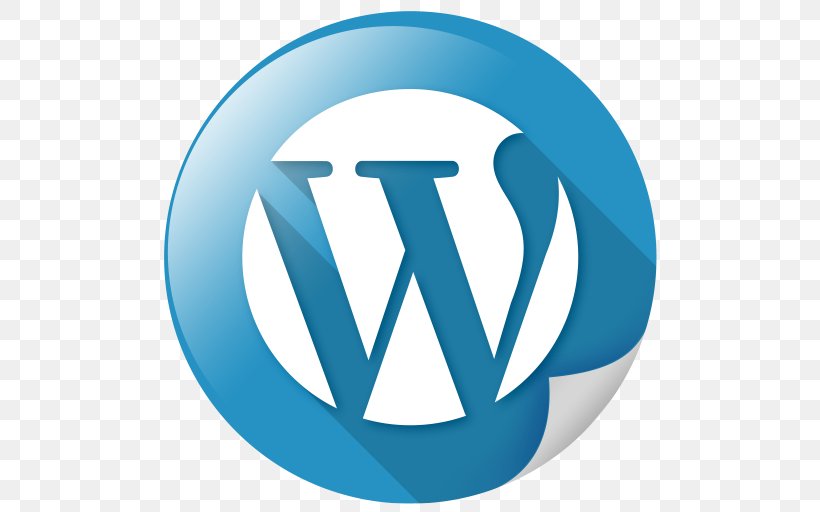 WordPress WordCamp Blog Website Web Design, PNG, 512x512px, Wordpress, Blog, Blue, Bluehost, Brand Download Free