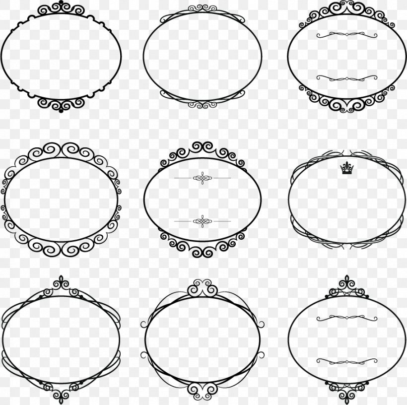 Ellipse Circle, PNG, 908x904px, Ellipse, Auto Part, Black And White, Body Jewelry, Cookware And Bakeware Download Free