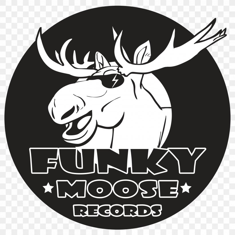 Funky Moose Records Deer Phonograph Record Record Shop, PNG, 4200x4200px, Watercolor, Cartoon, Flower, Frame, Heart Download Free