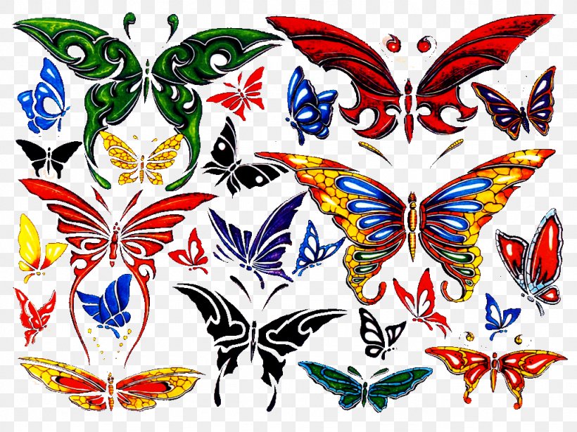 Tattoo Artist Flash Irezumi Color, PNG, 1024x768px, Tattoo, Art, Artwork, Brush Footed Butterfly, Butterfly Download Free