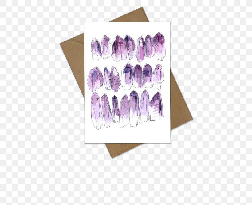 Amethyst Drawing Crystal Watercolor Painting Quartz, PNG, 500x667px, Amethyst, Art, Color, Crystal, Crystal Cluster Download Free