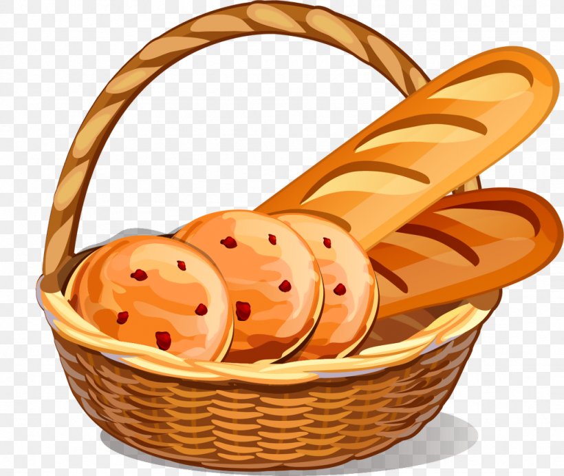 Basket Of Bread Clip Art Vector Graphics Image, PNG, 1024x863px, Basket Of Bread, Basket, Bread, Drawing, Food Download Free