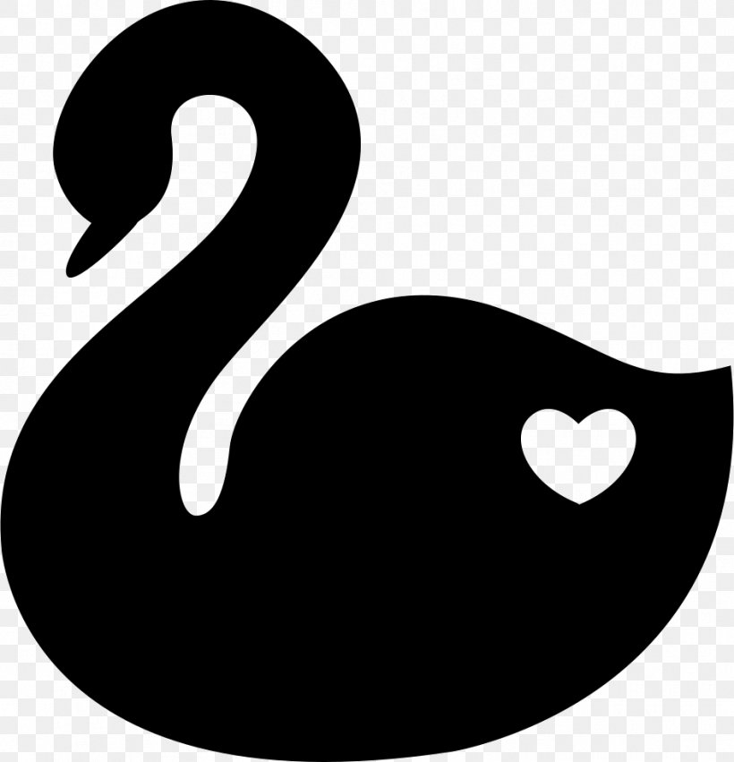 Clip Art, PNG, 944x980px, Bird, Art, Black And White, Black Swan, Cygnini Download Free