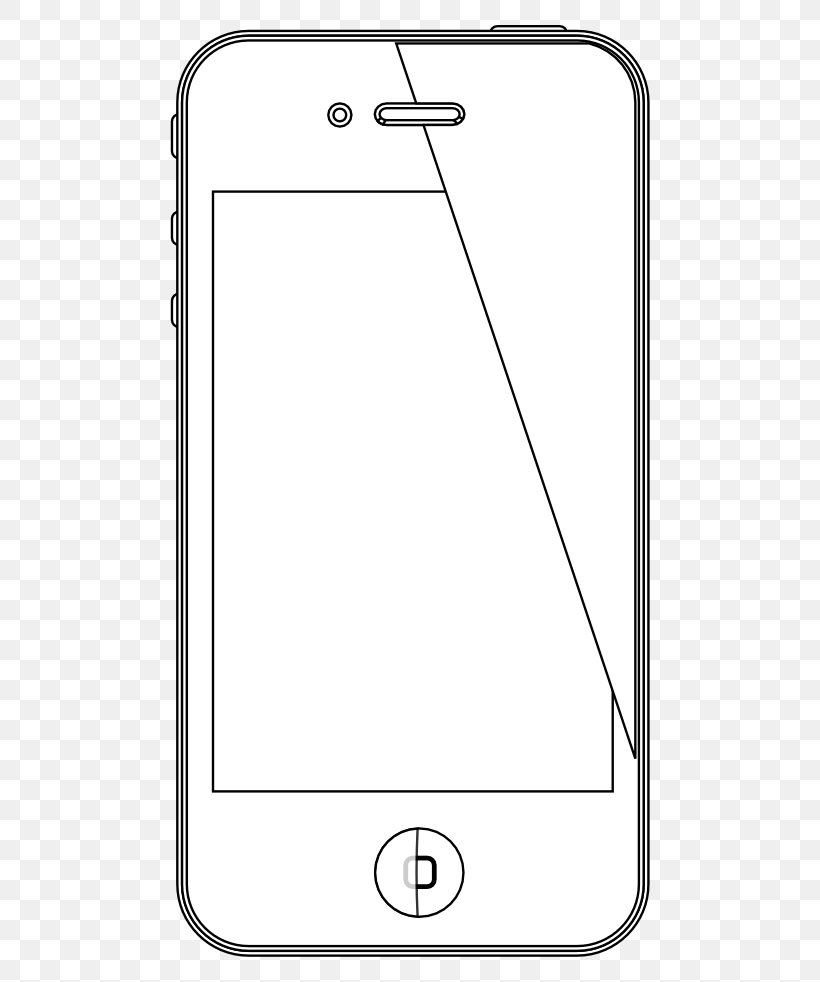 Download Iphone 5c Iphone 6 Coloring Book Png 532x982px Iphone 5 Area Black And White Coloring Book