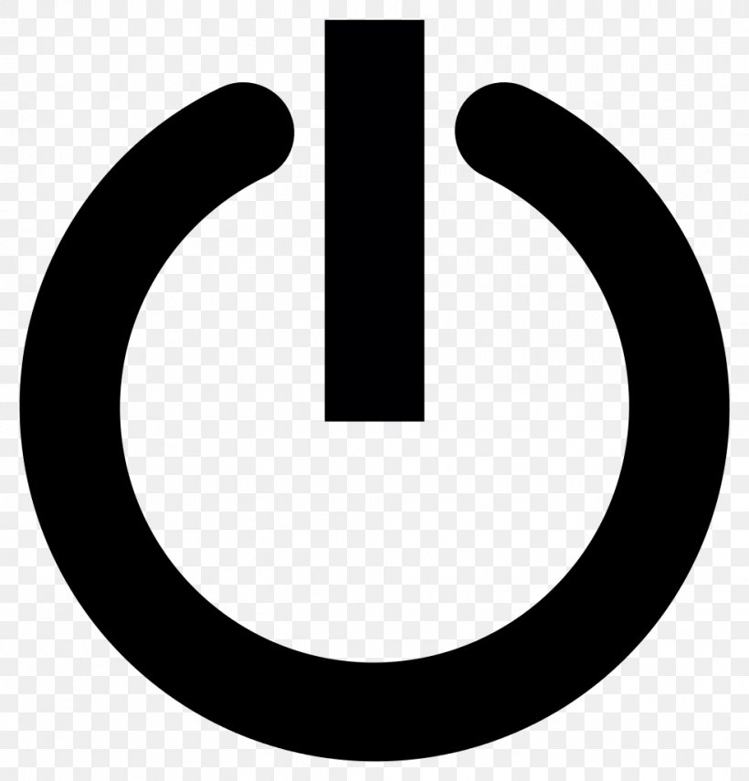 Power Supply Unit Power Symbol, PNG, 982x1024px, Power Supply Unit, Black And White, Brand, Button, Electrical Switches Download Free