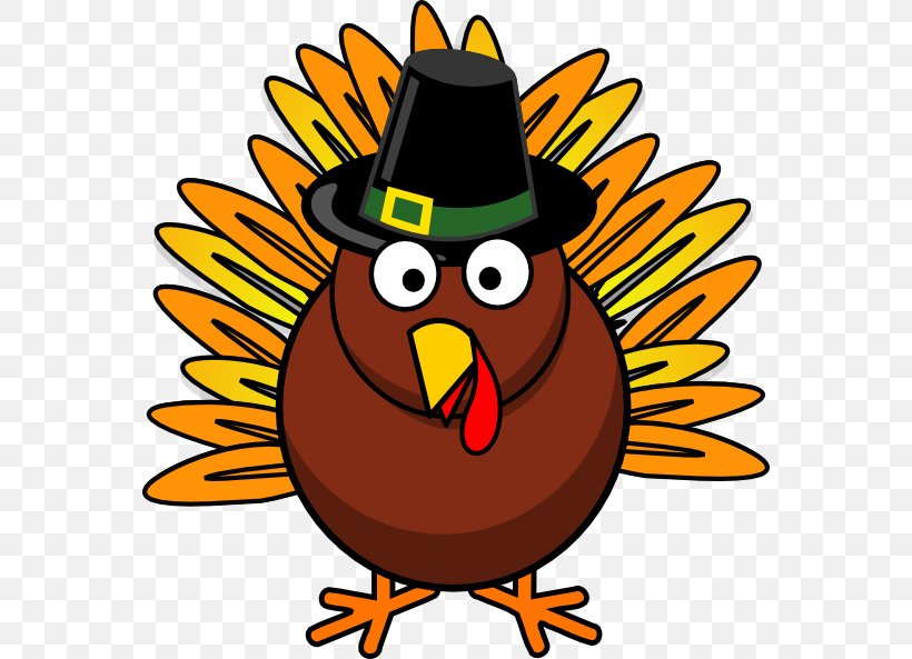 Turkey Thanksgiving Clip Art, PNG, 564x593px, Turkey, Artwork, Beak, Bird, Blog Download Free