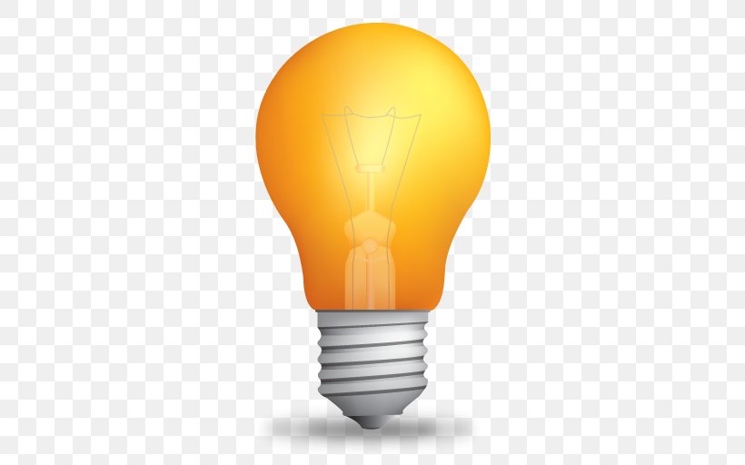Incandescent Light Bulb Lighting, PNG, 512x512px, Light, Bayonet Mount, Color, Electric Light, Electrical Ballast Download Free