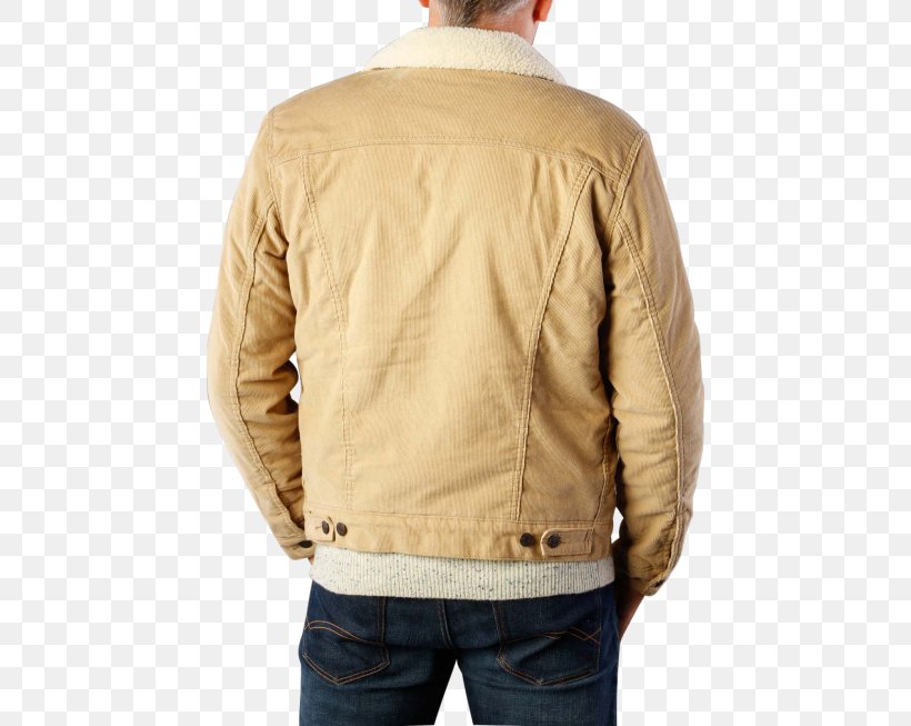 Leather Jacket Levi Strauss & Co. Clothing Chino Cloth, PNG, 490x653px, Leather Jacket, Beige, Casual, Chino Cloth, Clothing Download Free