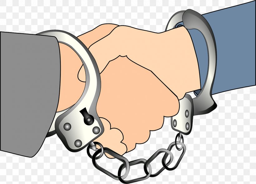Handshake Handcuffs Clip Art, PNG, 1280x919px, Handshake, Arm, Cartoon, Finger, Free Content Download Free
