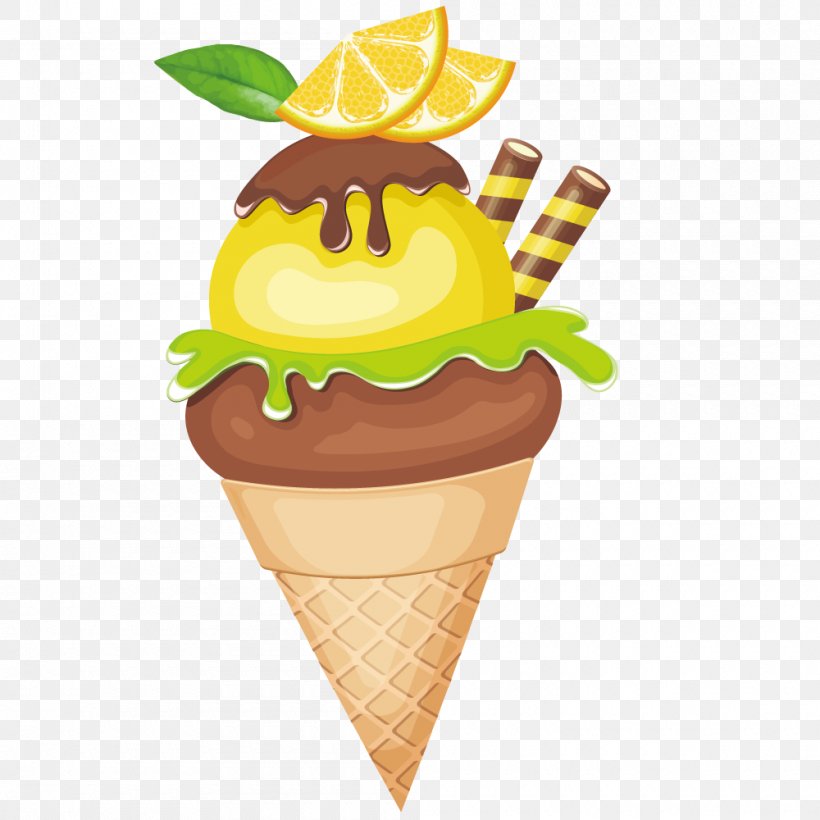 Ice Cream Cone Bakery Dessert, PNG, 1000x1000px, Ice Cream, Bakery, Biscuit, Chocolate, Confectionery Download Free
