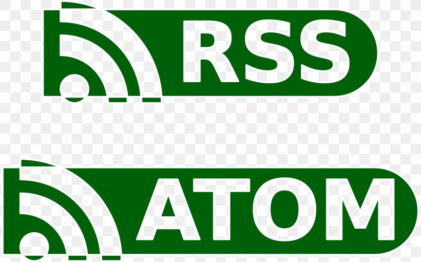 RSS Atom Clip Art, PNG, 2400x1495px, Rss, Area, Atom, Banner, Blog Download Free