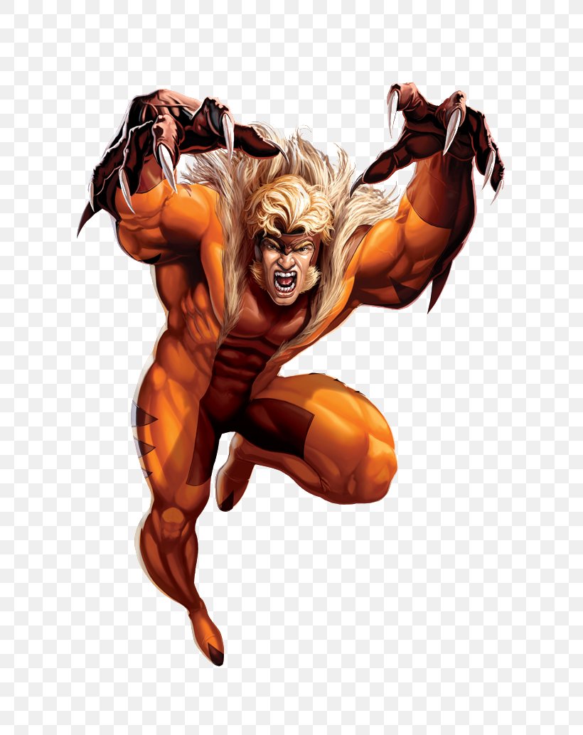 Sabretooth Carol Danvers Marvel Heroes 2016 Superhero Colossus, PNG, 669x1034px, Sabretooth, Aggression, American Comic Book, Carnivoran, Carol Danvers Download Free