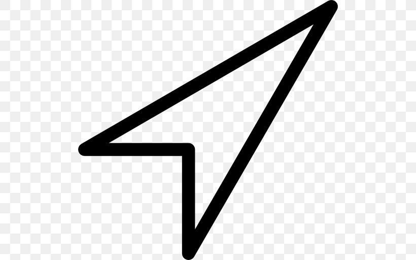 Line Angle Point Technology, PNG, 512x512px, Point, Black And White, Symbol, Technology, Triangle Download Free
