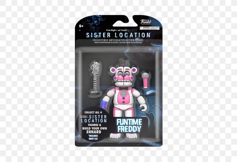 Five Nights At Freddy's: Sister Location Amazon.com Freddy Fazbear's Pizzeria Simulator Funko Action & Toy Figures, PNG, 560x560px, Amazoncom, Action Figure, Action Toy Figures, Collectable, Electronics Download Free