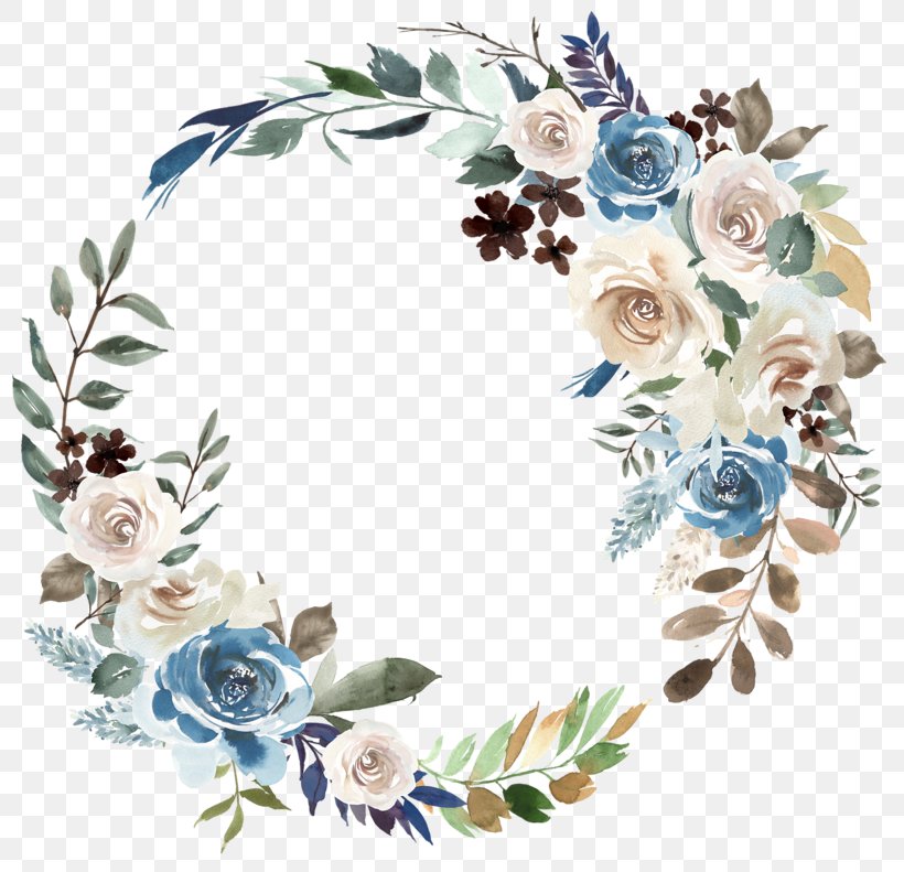 Flower Bouquet Wreath Watercolor Painting Floral Design, PNG, 800x791px, Flower, Art, Drawing, Fashion Accessory, Floral Design Download Free