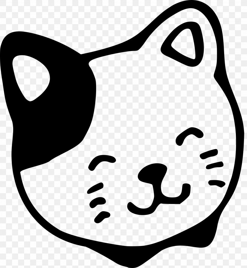 Cat Kitten Felidae Clip Art, PNG, 2214x2400px, Cat, Artwork, Black, Black And White, Black Cat Download Free