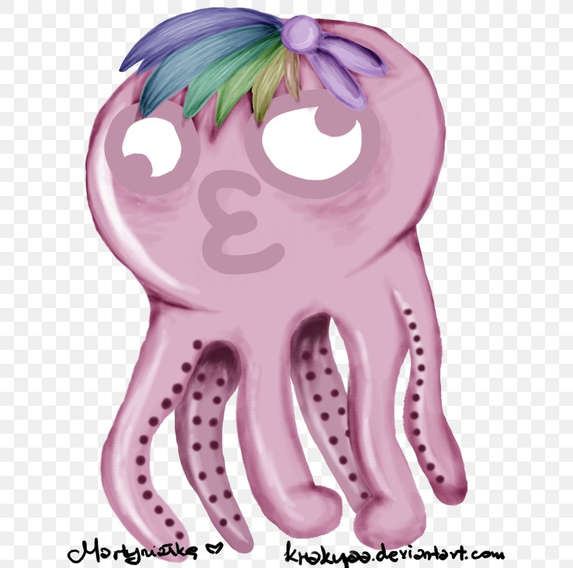 Octopus Cephalopod Pink M Clip Art, PNG, 639x812px, Watercolor, Cartoon, Flower, Frame, Heart Download Free