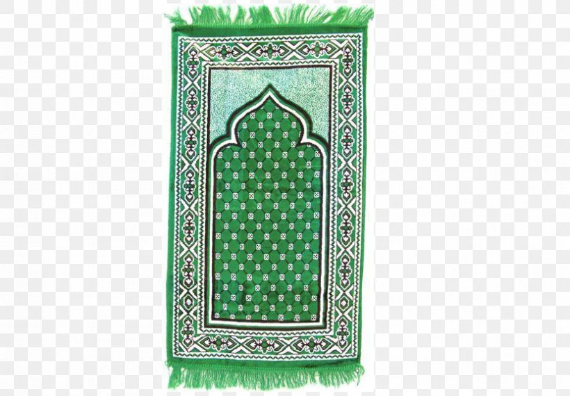 Prayer Rug Mecca Salah Muslim, PNG, 831x578px, Prayer Rug, Carpet, Green, Islam, Islamic Art Download Free